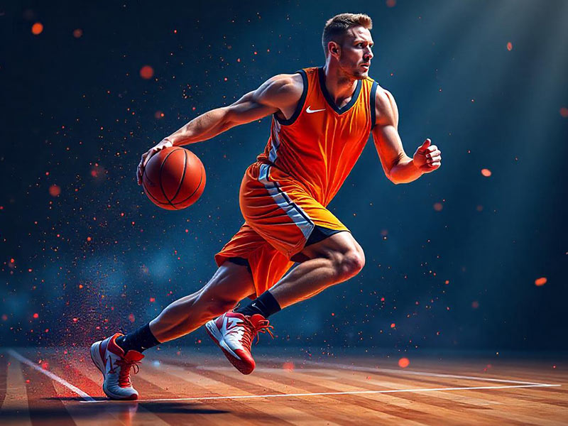 裝起來了威少場外超遠命中，隨后跑回球員通道